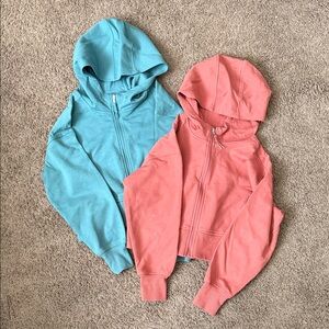Old Navy Kids Set of Two Cropped Hoodies